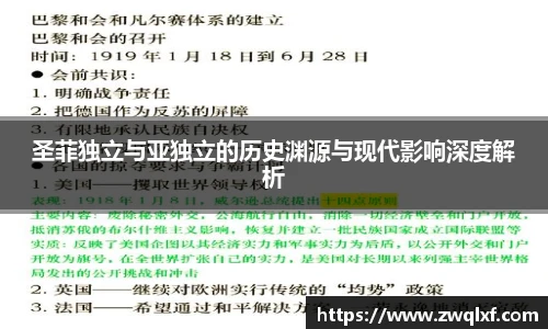 6686体育圣菲独立与亚独立的历史渊源与现代影响深度解析
